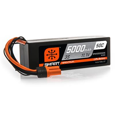Spektrum SPMX50003S50H5 Spektrum Smart LiPo Batteries - Intensery