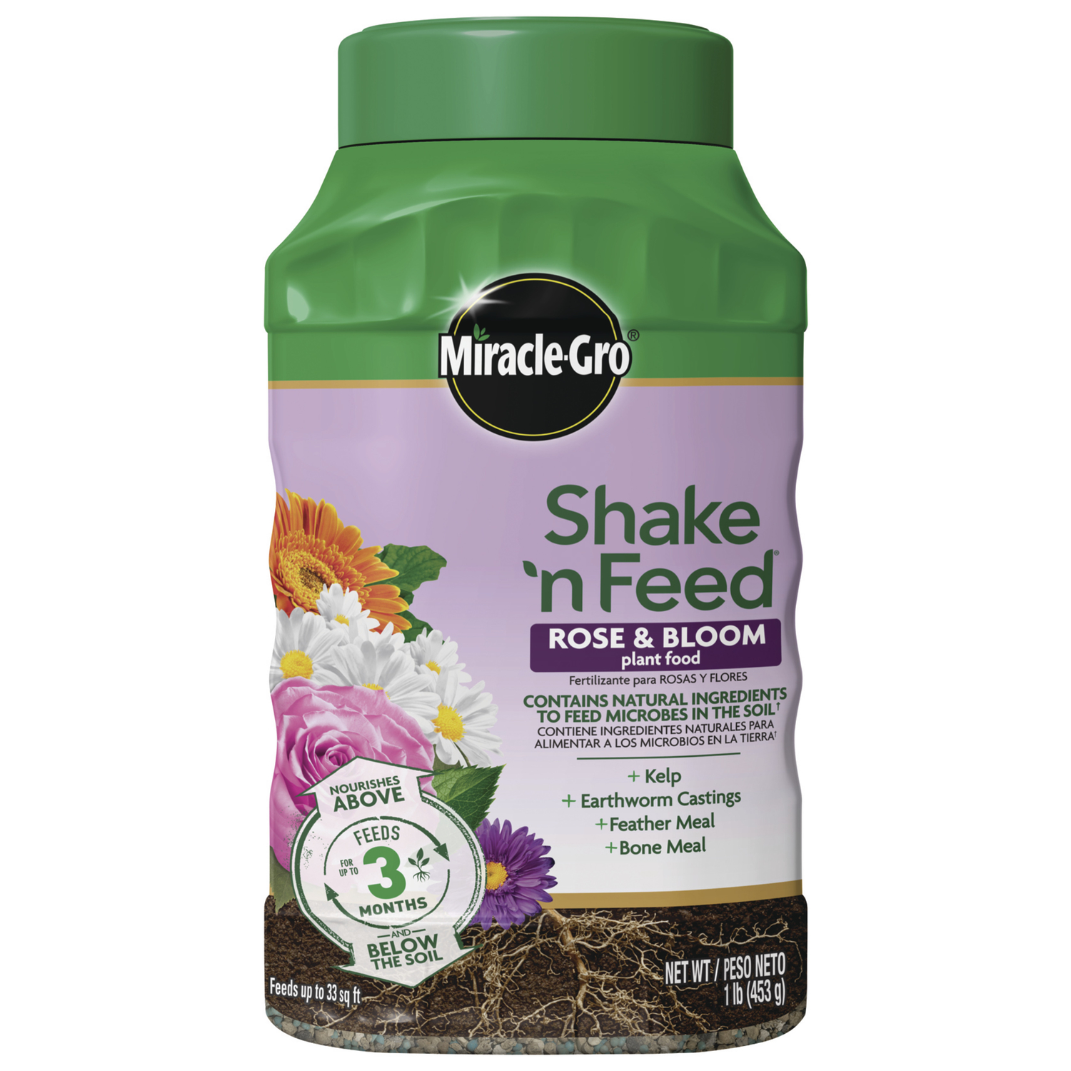 Miracle-Gro Shake \u0027N Feed Granules Plant Food 1 lb - Intensery