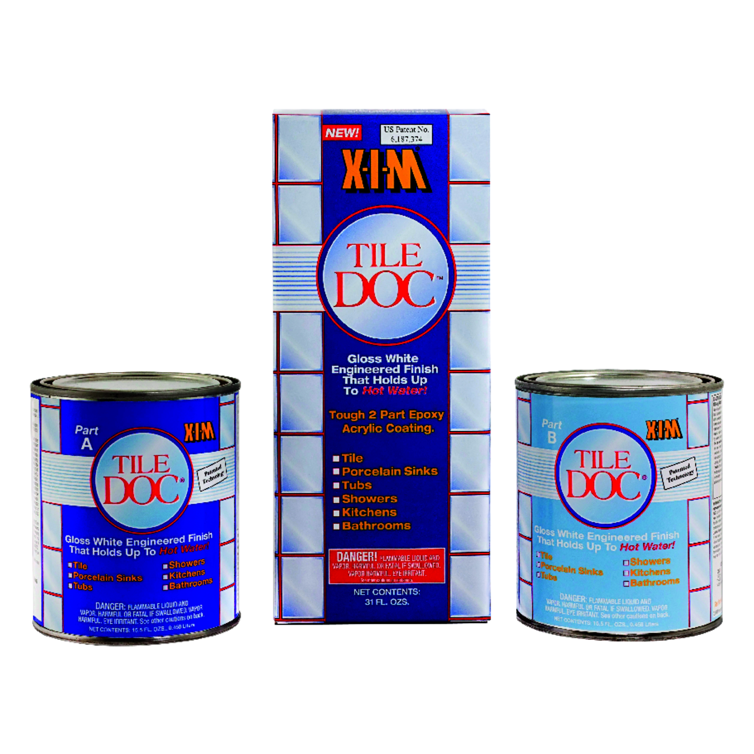 Rust-Oleum X-I-M High Strength Acrylic Permanent Adhesive 1 qt - Intensery