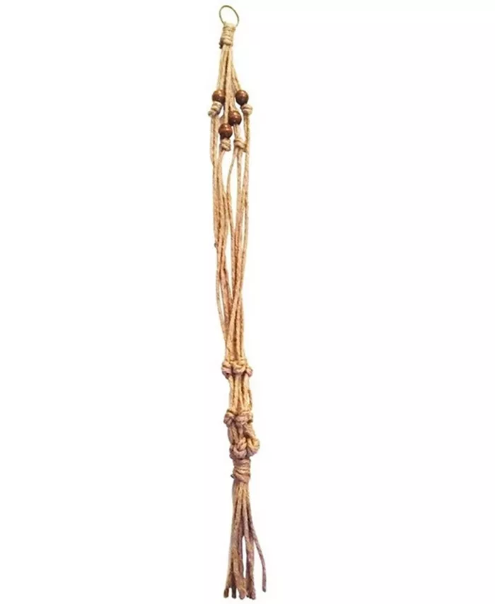 Primitive Planters Natural Plant Hanger， 36 - Intensery