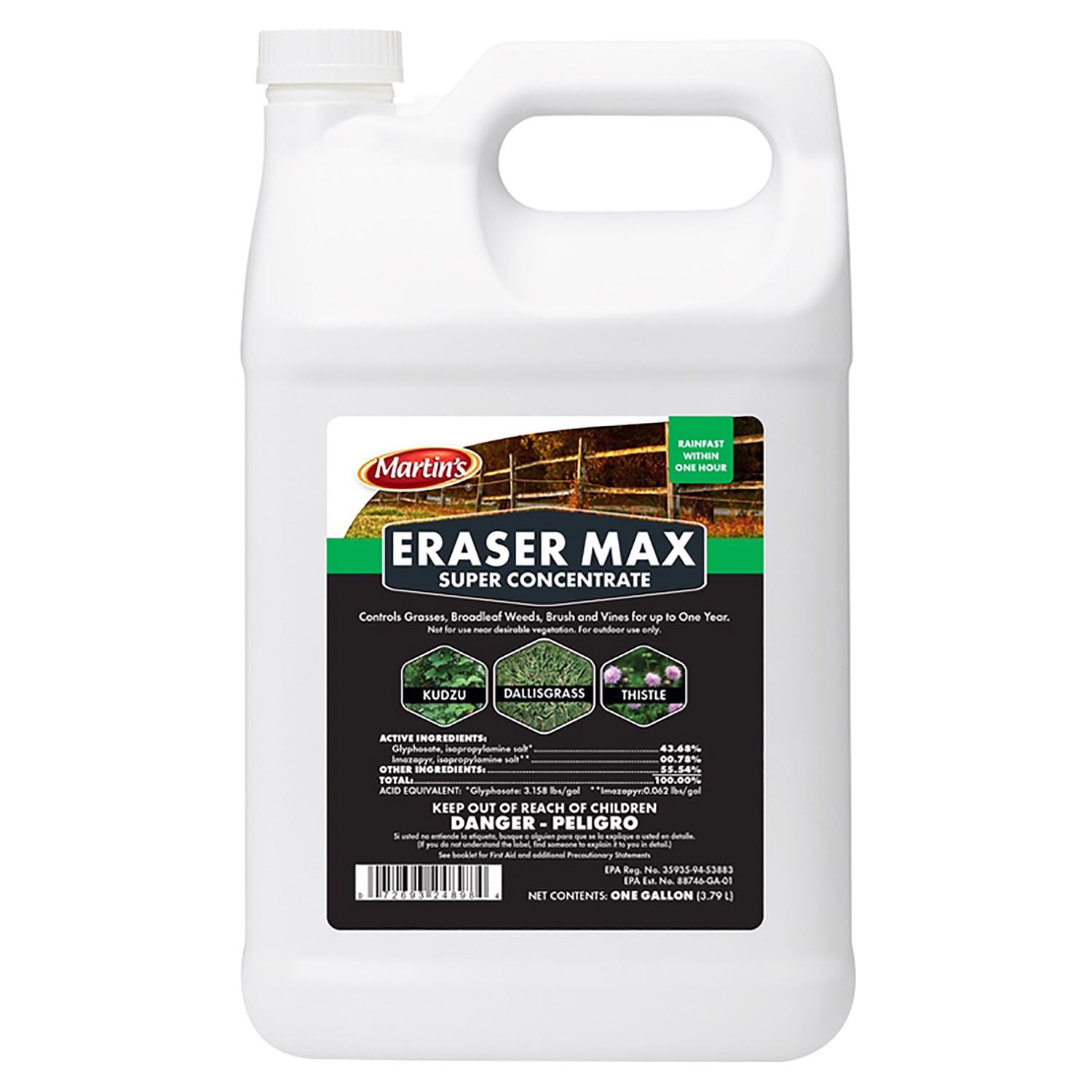 Martin\u0027s Eraser Max Vegetation Herbicide Concentrate 1 gal - Intensery