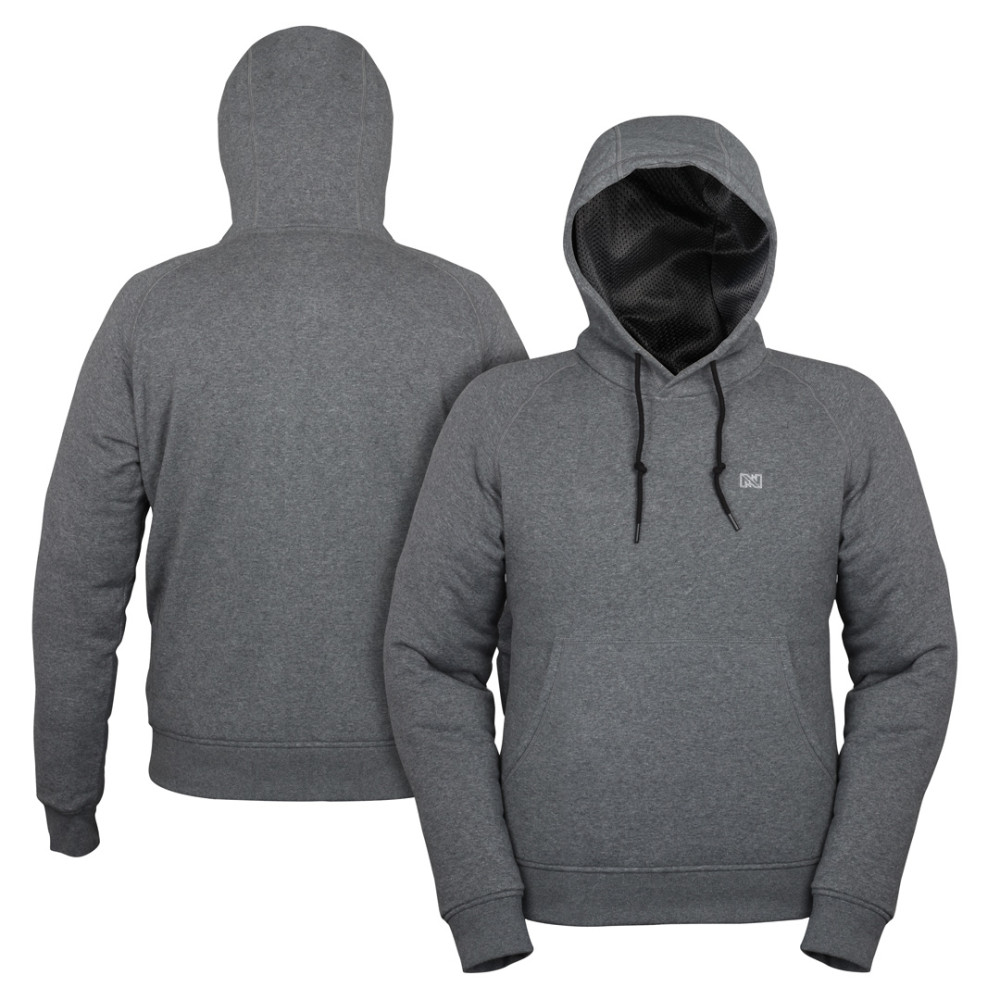 Phase Heated Hoodie Sweatshirt 12 Volt Mens Grey Large - Intensery