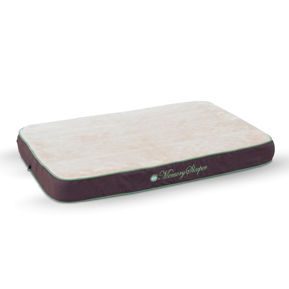 KandH Pet Products Memory Sleeper Pet Bed Medium Mocha 23
