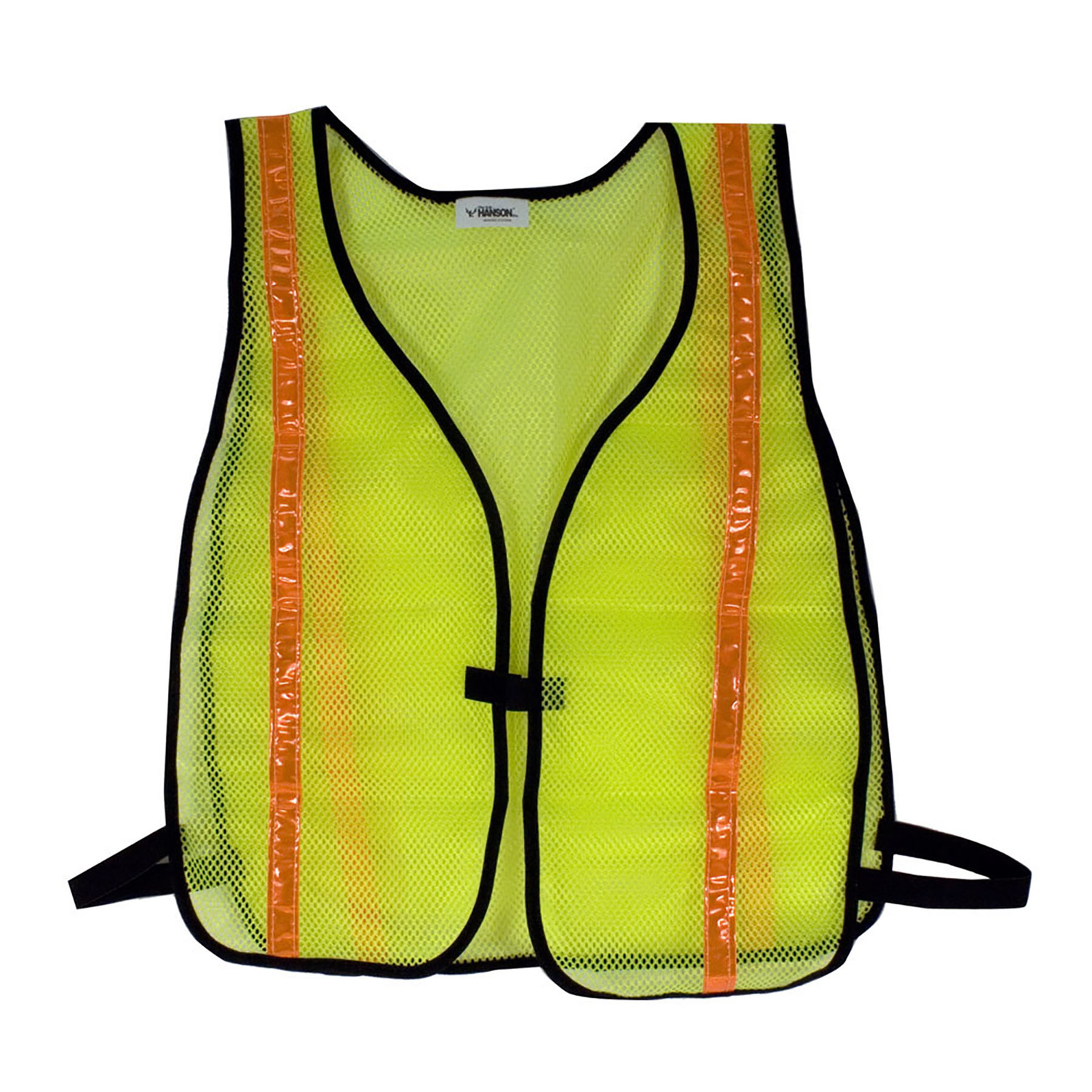 C.H. Hanson Reflective Safety Vest Fluorescent Green One Size Fits All - Intensery