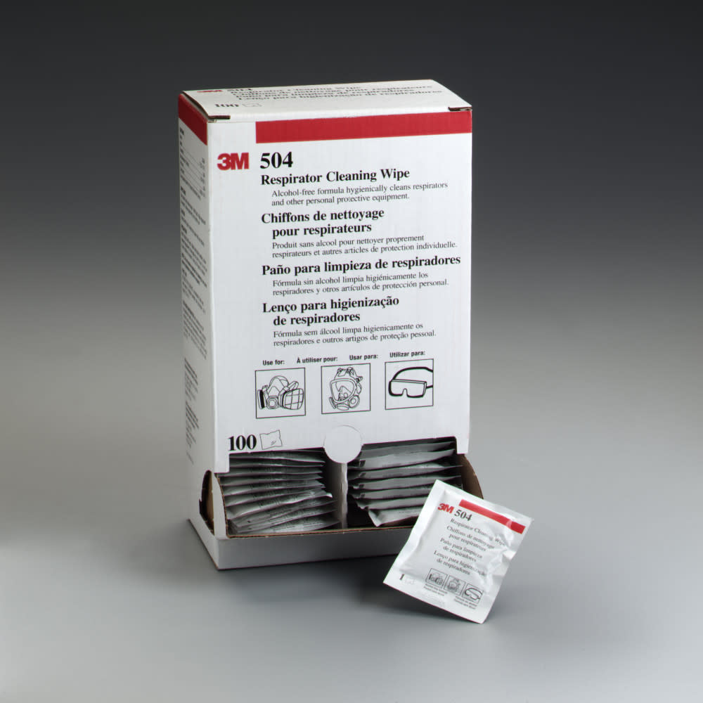 3M Respirator Cleaning Wipe 504/07065(AAD) - Intensery