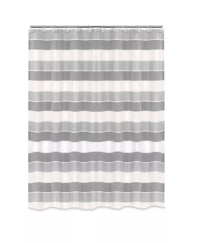 Popular Bath Modern Line Shower Curtain - Intensery