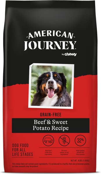 American Journey Beef and Sweet Potato Recipe Grain-Free Dry Dog Food - Intensery