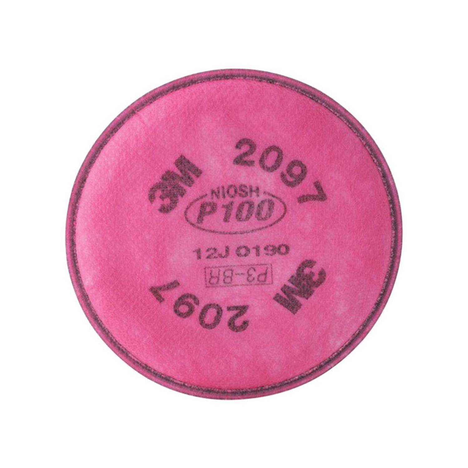 3M P100 Respirator Mask Replacement Filter Pink 2 pc - Intensery