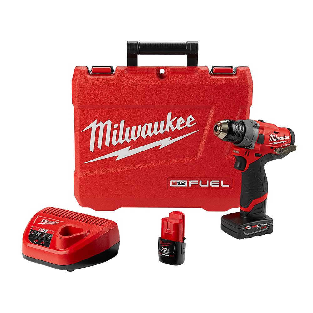 Milwaukee M12 FUEL 1/2 In. Drill Driver Kit 2503-22 from Milwaukee - Intensery