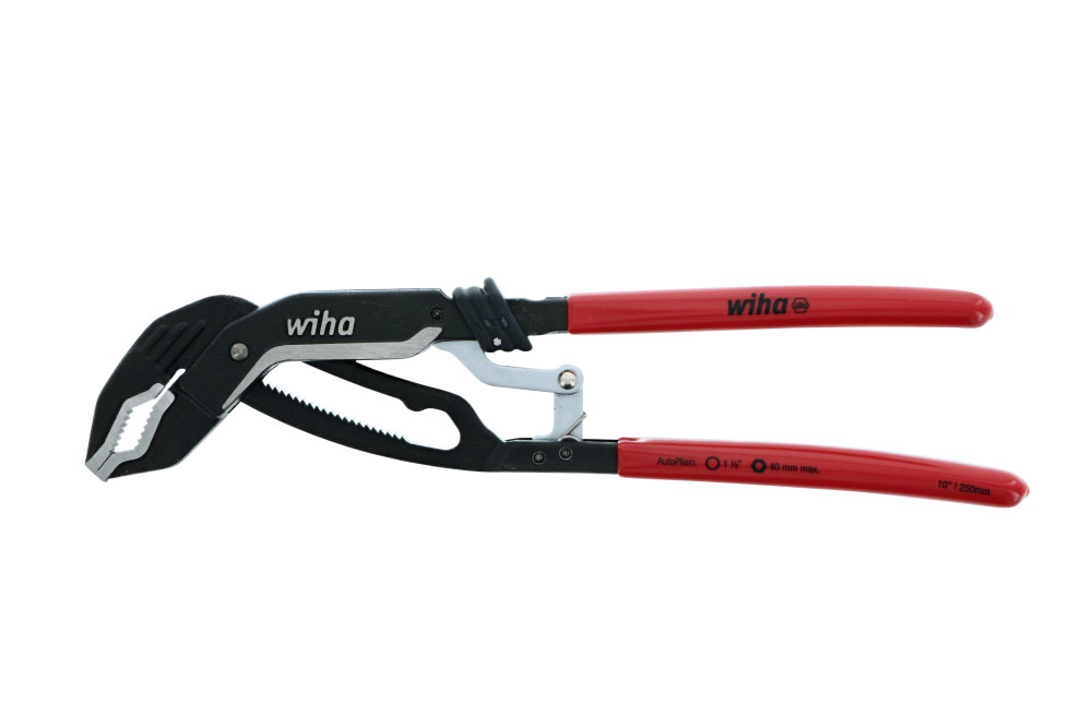 Wiha Classic Auto Grip V Jaw Tongue and Groove Pliers 10 - Intensery