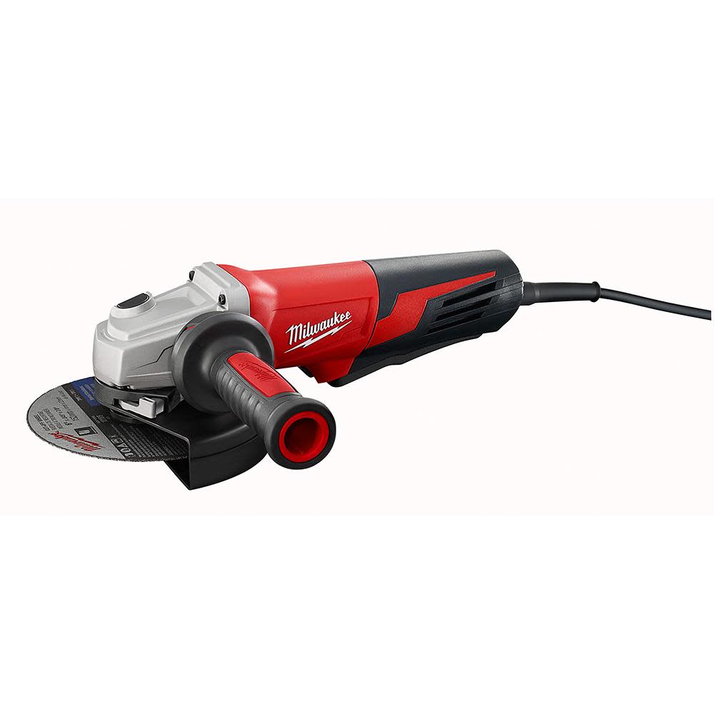 13 Amp 6 In. Small Angle Grinder Paddle， No-Lock - Intensery