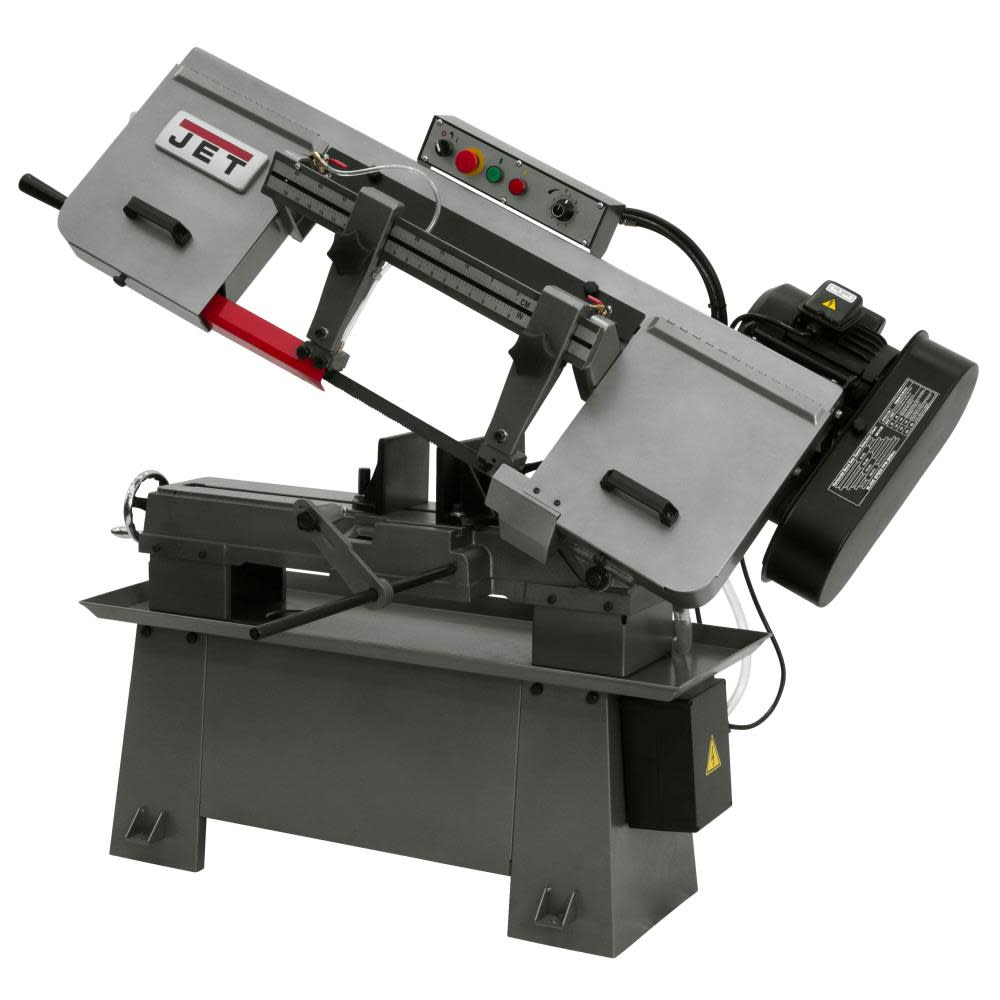 J-7015 8 In. x 13 In. Horizontal Bandsaw， 1.5HP， 115 V - Intensery