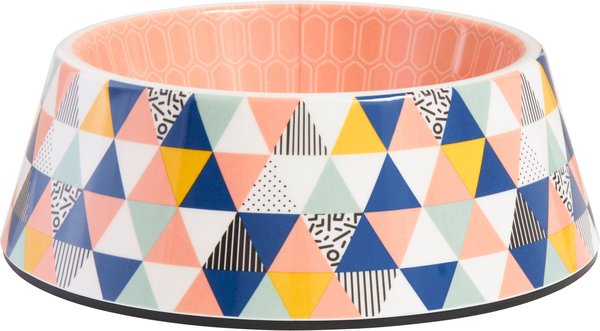 Frisco Colorful Geometric Melamine Bowl - Intensery