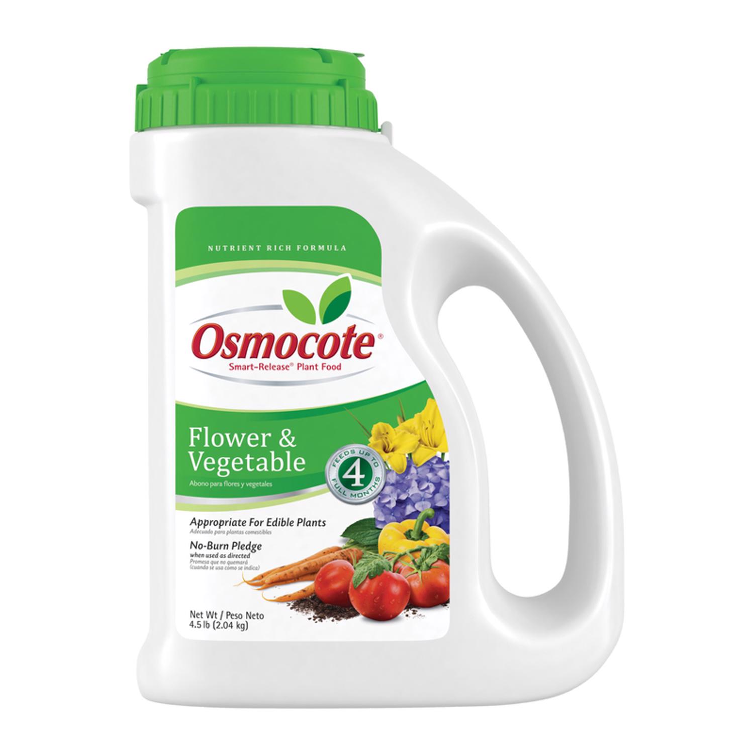 Osmocote Smart-Release Flower \u0026 Vegetable Granules Plant Food 4.5 lb - Intensery