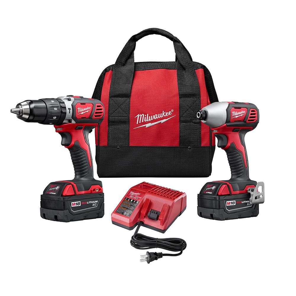 Milwaukee M18 Cordless Lithium-Ion 2-Tool Combo Kit 2697-22 from Milwaukee - Intensery