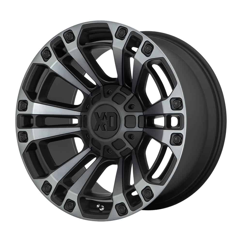XD XD851 MONSTER 3 XD851 20X9 5X5.0/5.5 S-BLK GTCC 18MM - Intensery