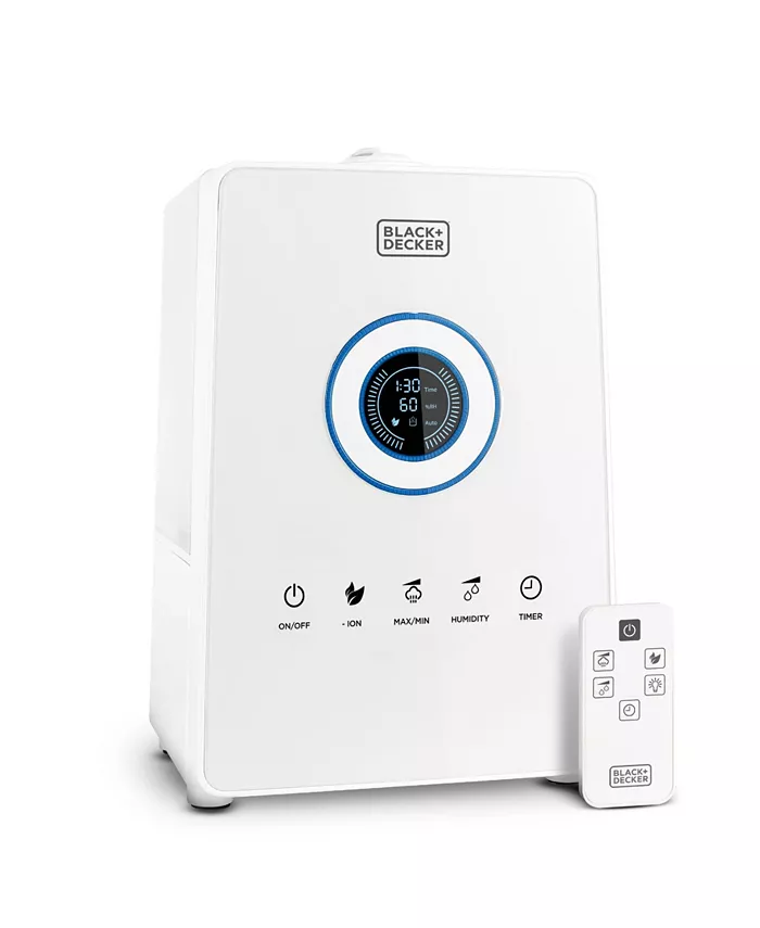 Black Decker 5.5L Ultrasonic Humidifier with Remote Control - Intensery