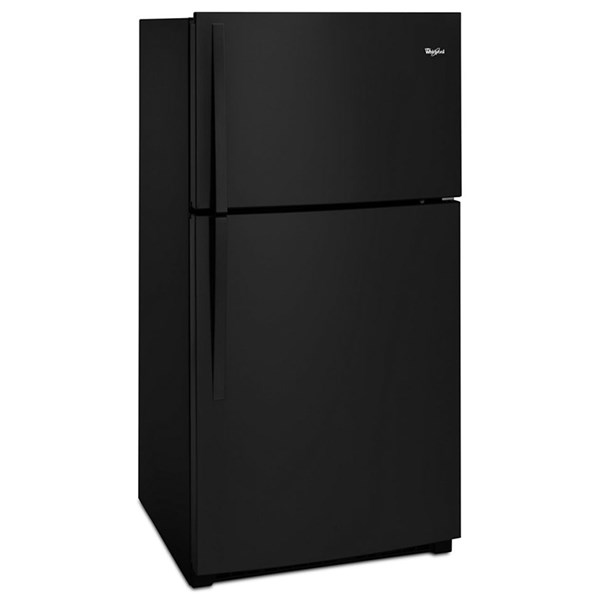 21.3 cu ft Top Freezer Black Refrigerator - Intensery