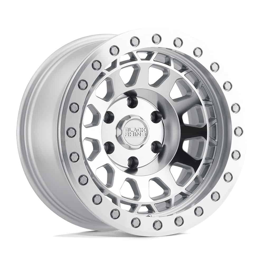 Black Rhino BLPRM 20X9.5 8X6.5 SLVR-MIR 00MM - Intensery