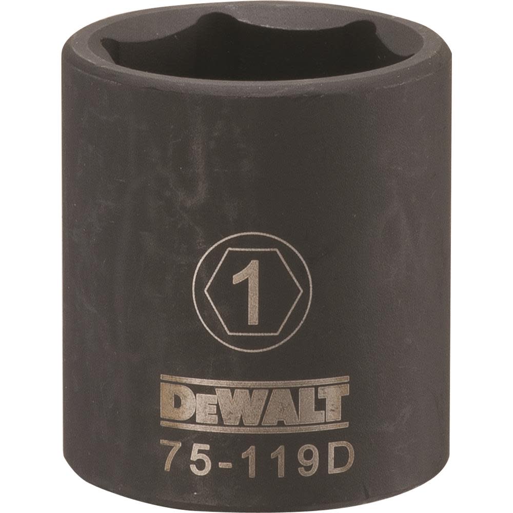 DEWALT 1/2 Drive X 1 6PT Standard Impact Socket DWMT75119OSP from DEWALT - Intensery