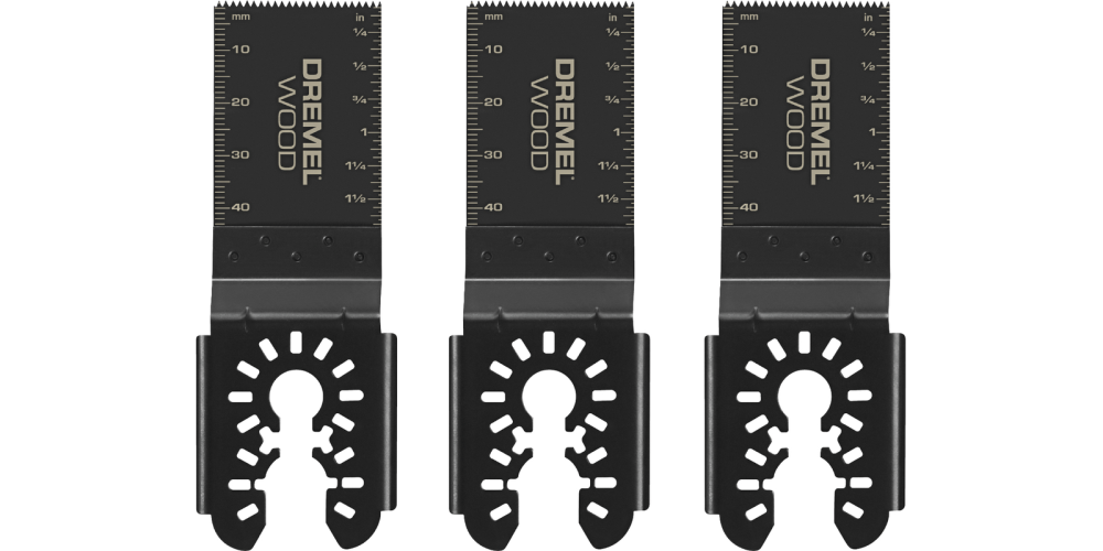 Dremel Universal Dual Interface Wood Flush Cut Blade 3pk - Intensery