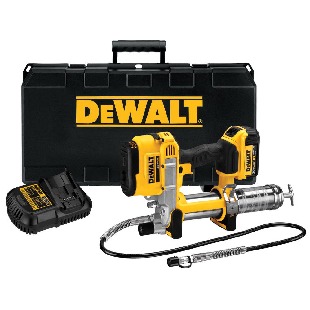 DEWALT 20V MAX Lithium Ion Grease Gun DCGG571M1 from DEWALT - Intensery