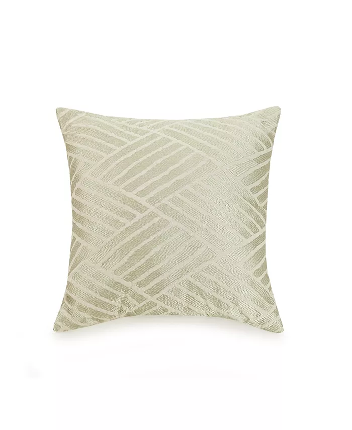 Ayesha Curry Embroidered Geo 18 Square Decorative Pillow - Intensery