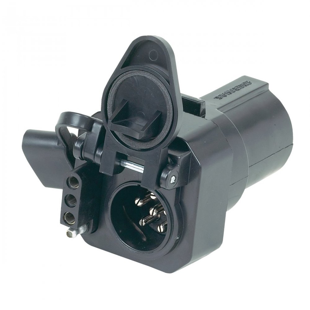 Hopkins Multi Tow Trailer Adapter 7 Blade to 6 Round and 4 Flat - Intensery