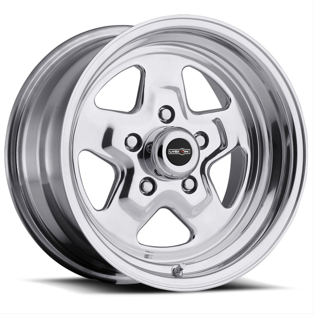 Vision Wheel 521H5161P-25 Vision American Muscle 521 Nitro Series Polished Wheels - Intensery