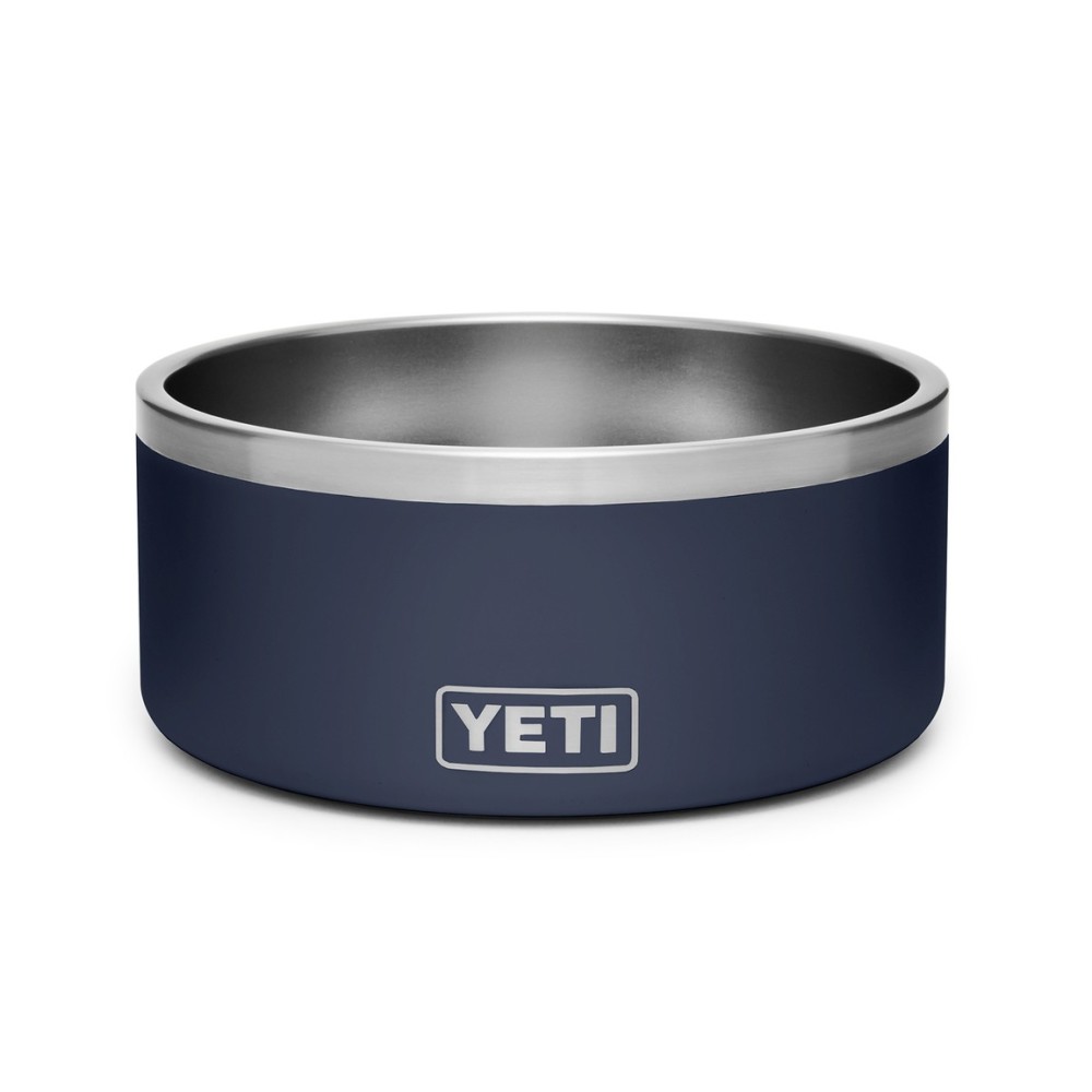Yeti Navy Blue Boomer 8 Dog Bowl - Intensery