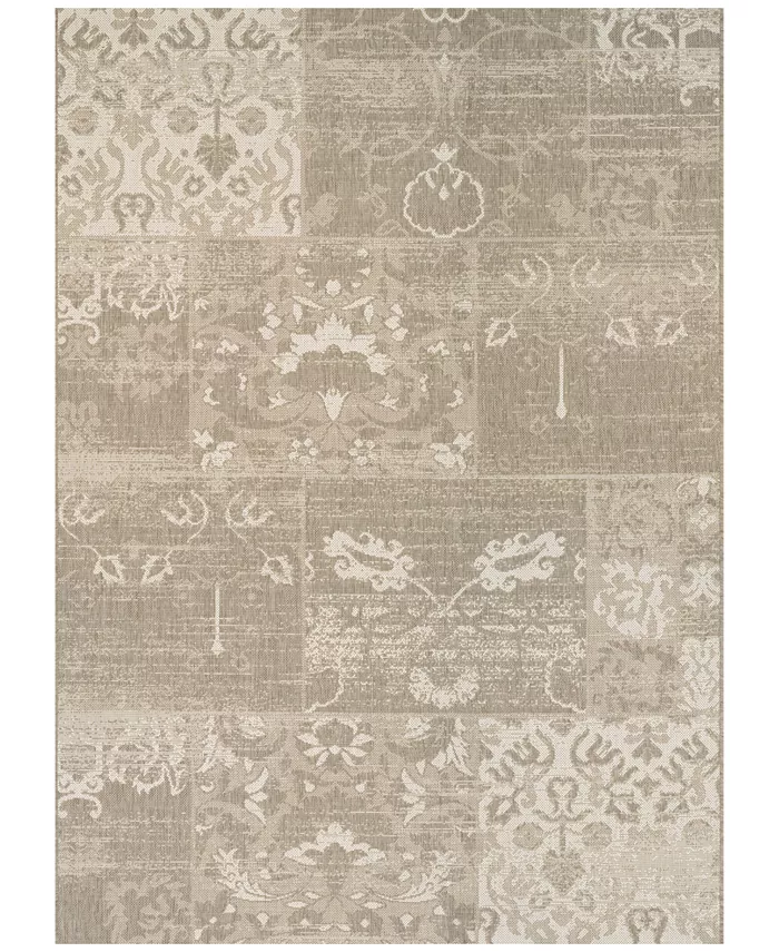 Couristan  Afuera Indoor Outdoor Country Cottage Area Rug Collection - Intensery