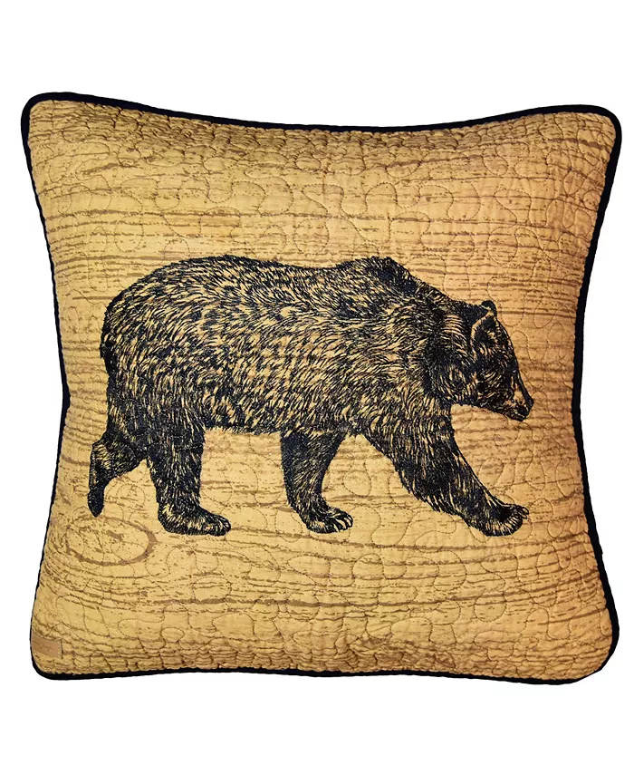 American Heritage Textiles Oakland Bear Decorative Pillow - Intensery