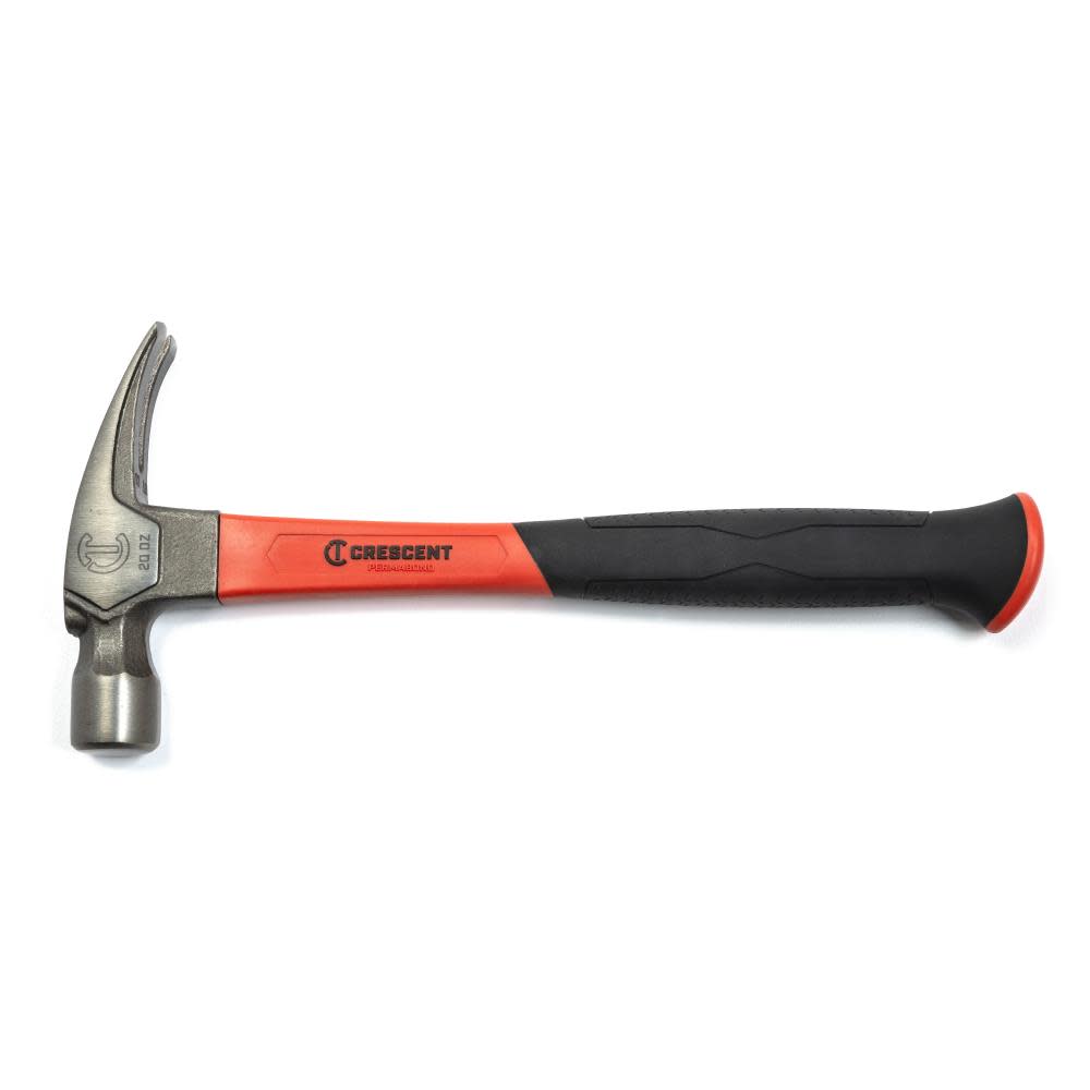 20 oz Rip Claw Hammer with Fiberglass Handle - Intensery