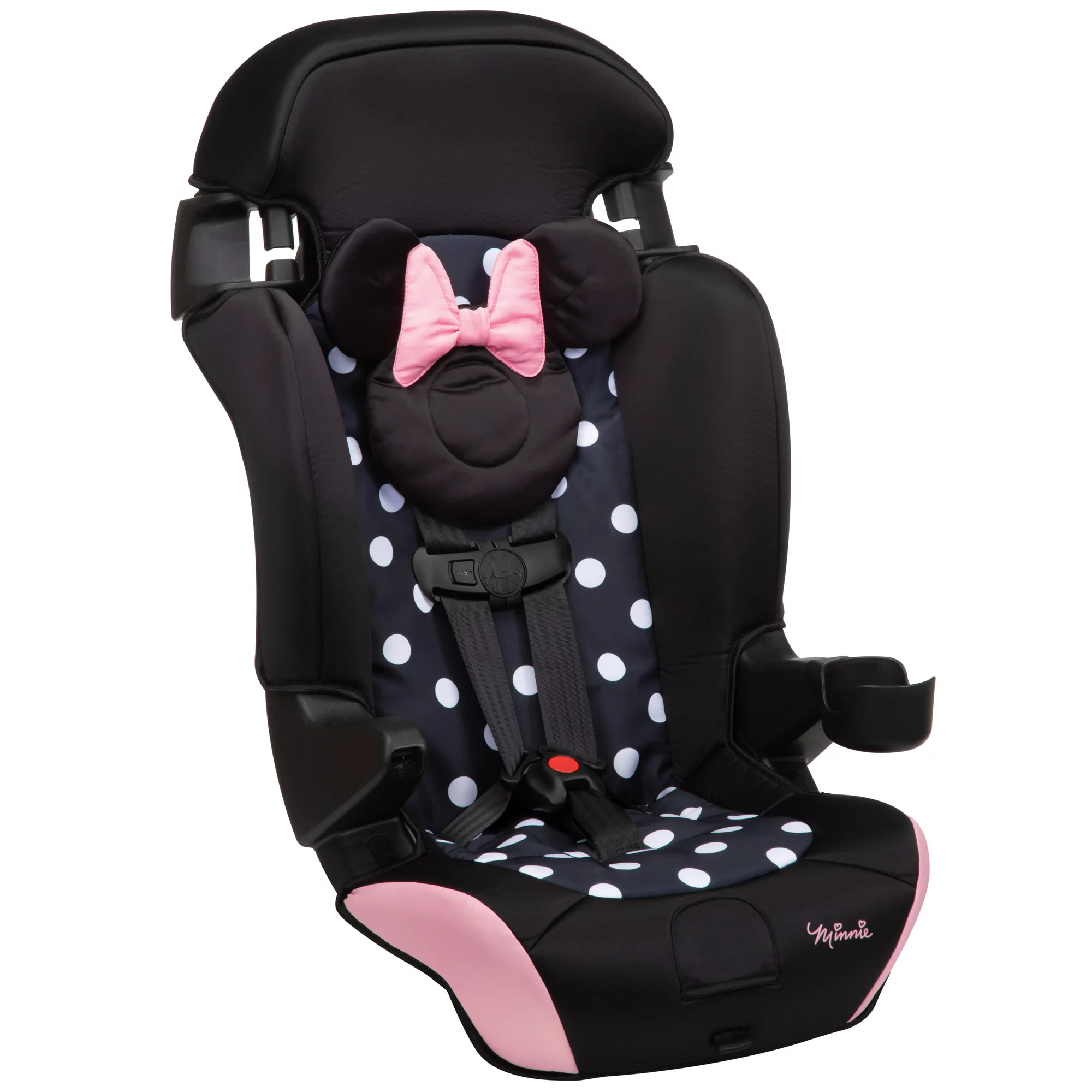 Disney Baby Finale 2-in-1 Booster Car Seat， Peeking Minnie - Intensery