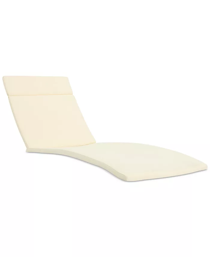 Noble House Ashley Outdoor Chaise Lounge Cushion - Intensery