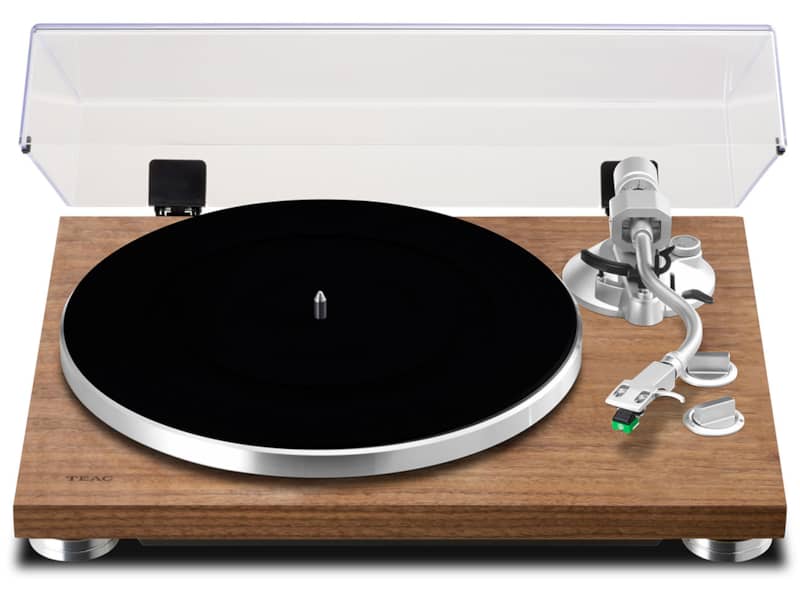 Teac TN-400 Walnut 3-Speed Belt-Drive Turntable With Bluetooth - Intensery
