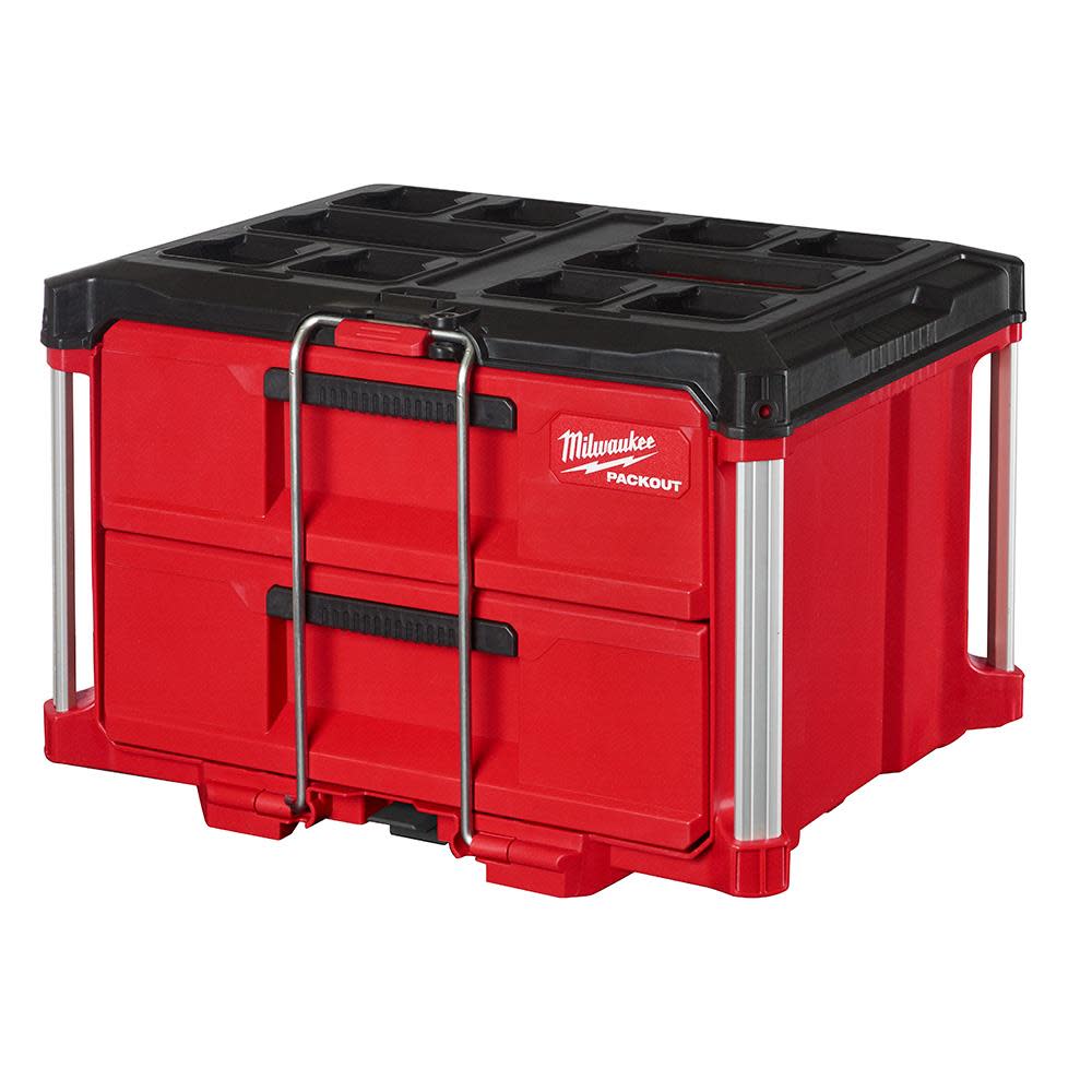 Milwaukee PACKOUT 2-Drawer Tool Box 48-22-8442 from Milwaukee - Intensery