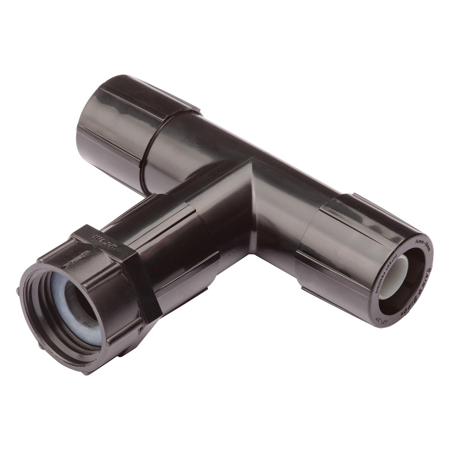 Rain Bird 3/4 in. Compression Drip Irrigation Tee 1 pk - Intensery