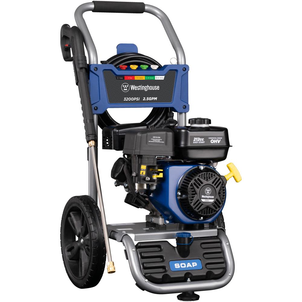 Westinghouse Pressure Washer Gas Cold Water 3200 PSI 2.5 GPM - Intensery