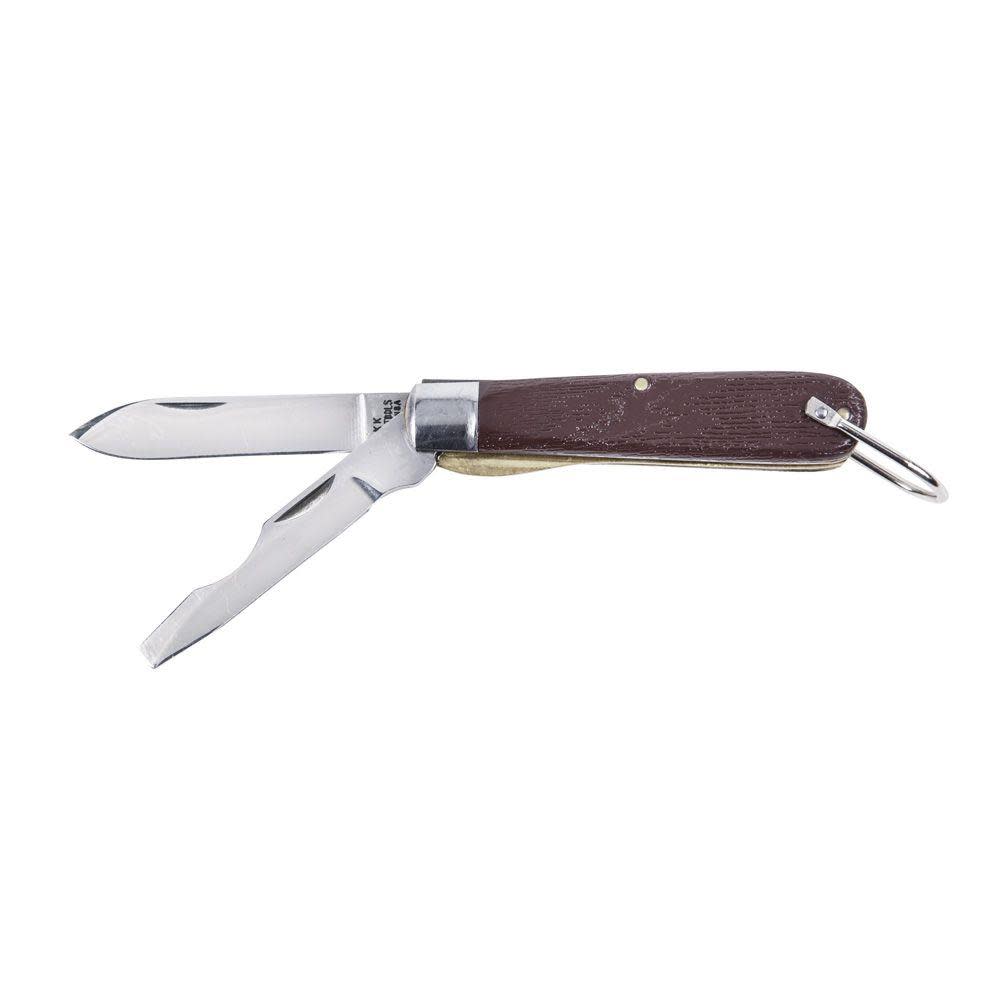 2 Blade Pocket Knife Steel 2-1/2 - Intensery