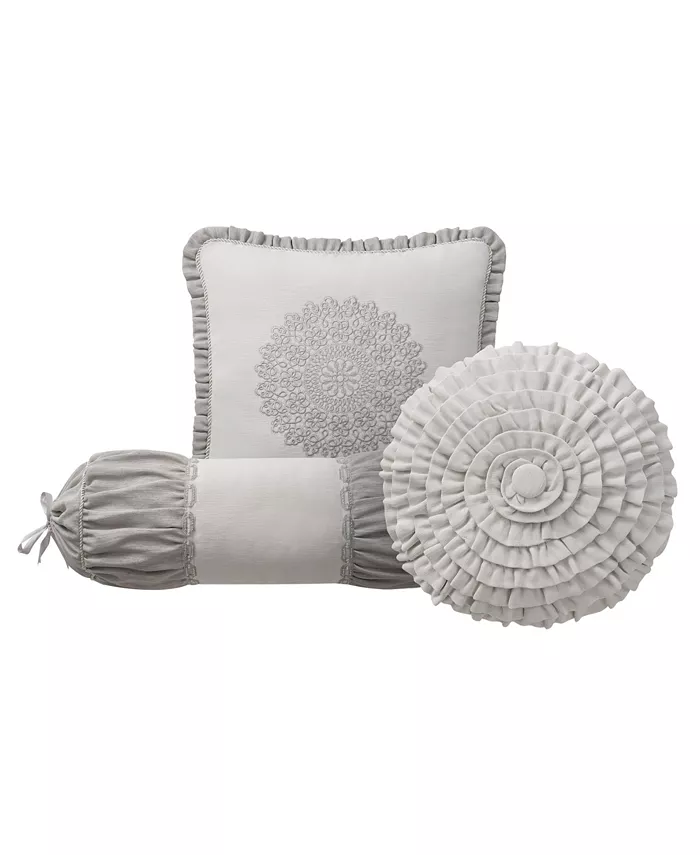 Waterford Lysander Decorative Pillows， Set of 3 - Intensery
