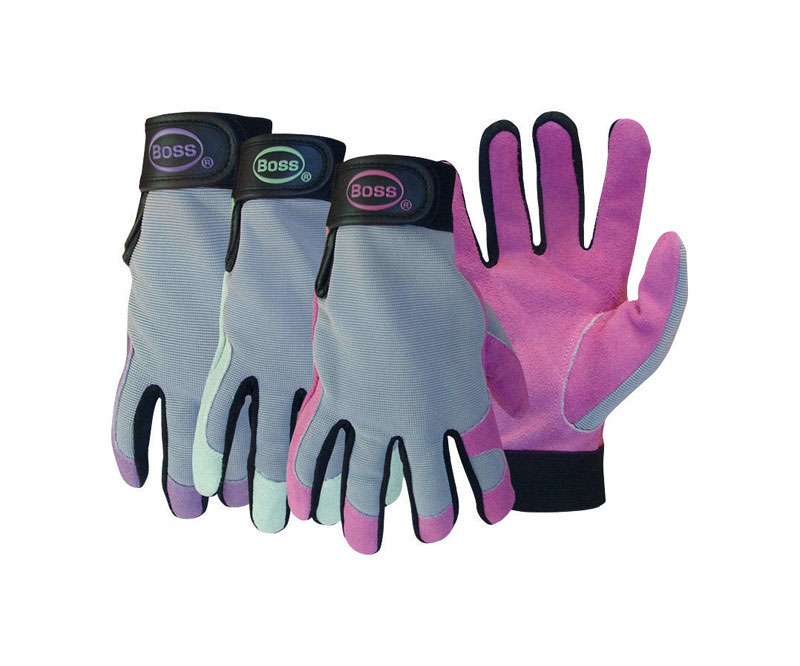 Boss Guard Women\u0027s Indoor/Outdoor Mechanic\u0027s Glove Assorted L 1 pk - Intensery