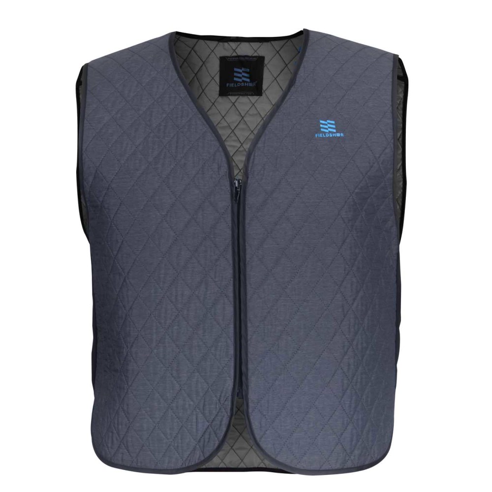 Mobile Cooling Mobile Cooling Vest Unisex Gray 4X - Intensery