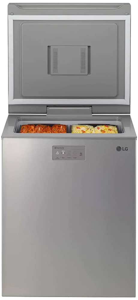 LG 4.5 Cu. Ft. Platinum Silver Kimchi/Specialty Food Refrigerator Chest - Intensery