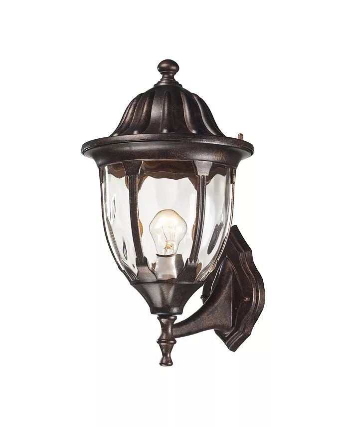 Macy's 1 light outdoor wall mount in Regal Bronze - Intensery