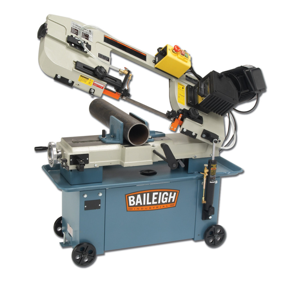 Baileigh BS-712M Band Saw Metal Cutting Manual Vise 120V 1 Phase - Intensery