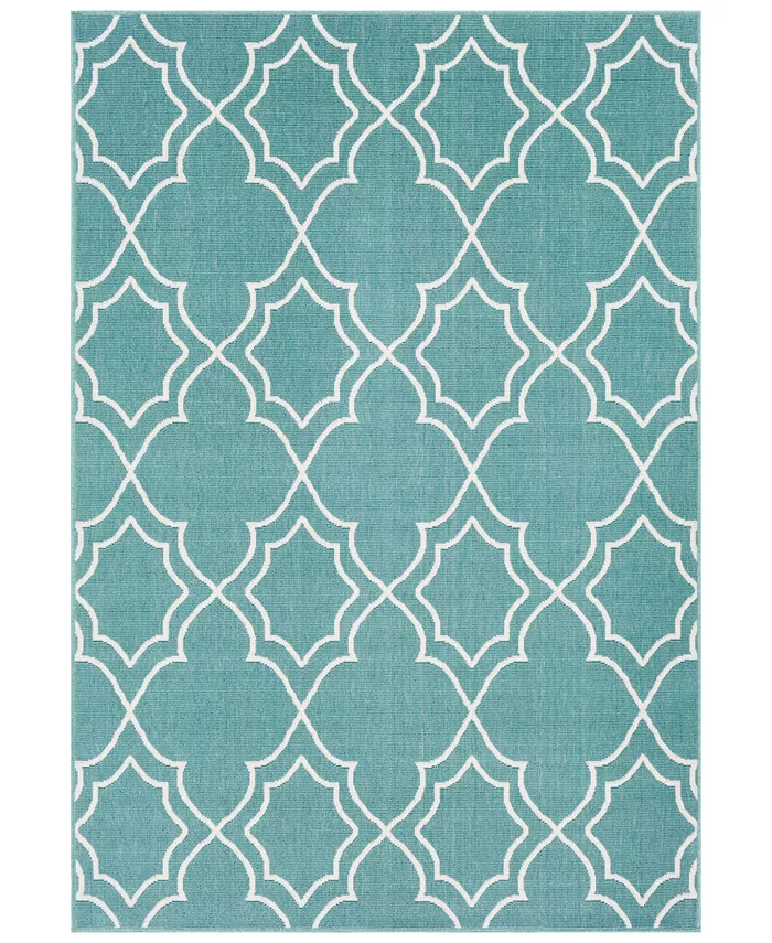 Surya Alfresco ALF-9653 Teal 5'3