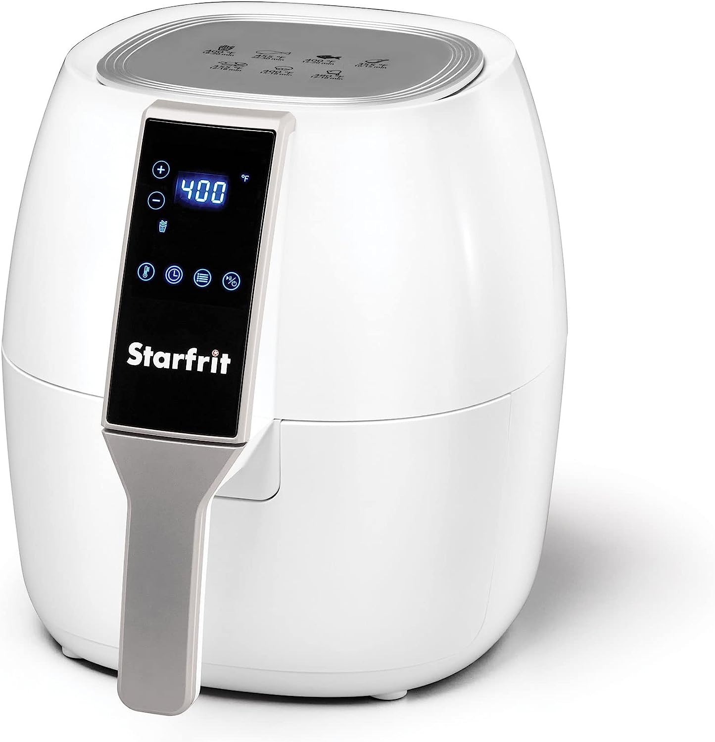 Starfrit 024606 Electric Digital Air Fryer 3.7Qt (3.5L) Capacity White - Intensery
