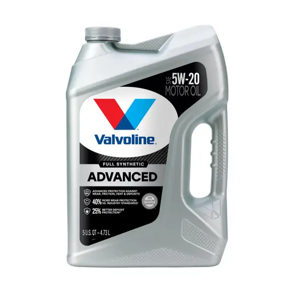Valvoline 5 Quarts 5W-20 Advanced Full Synthetic Motor Oil - Intensery