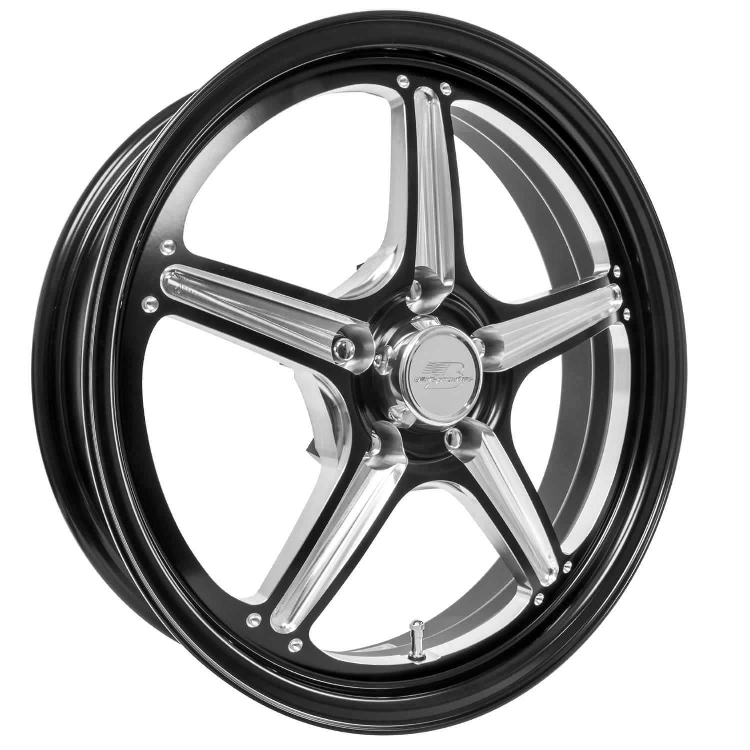 Billet Specialties RSFB57457320N Billet Specialties Street Lite Black One-Piece Wheels - Intensery